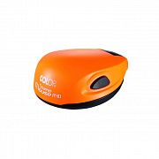 Оснастка карманная круглая Colop Stamp Mouse R40 d=40мм, оранжевый неон