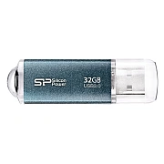 Флеш-диск 32 GB, SILICON POWER Marvel M01, USB 3.1, металлический корпус, синий, SP32GBUF3M01V1B