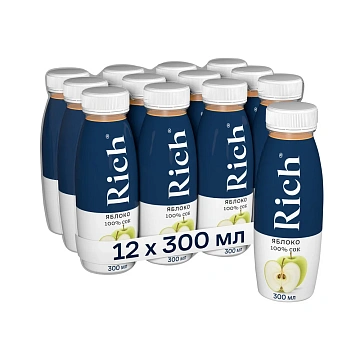 Сок Rich Яблоко, 300мл