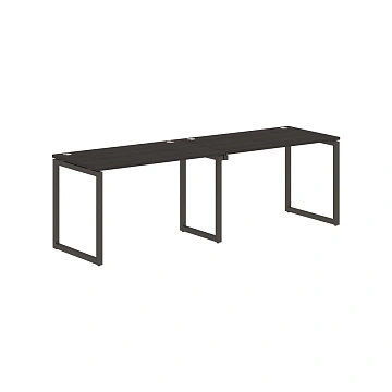 Стол 2-х местный XQWST 2470 Дуб Юкон Модерн/Антрацит 2400х700х750 XTEN-Q