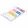 Закладки клейкие пастельные BRAUBERG PASTEL, пластиковые, 45х25 мм, 6 цветов х 20 листов, 115580