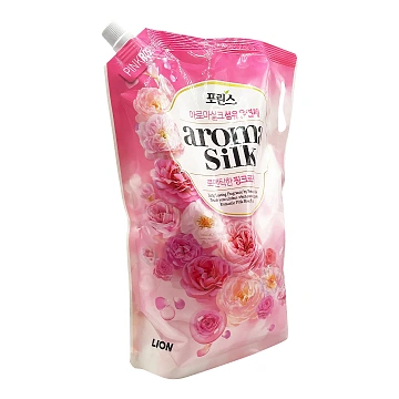 Кондиционер для белья Lion Aroma Silk с ароматом Розы, 2.1л