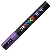 Маркер акриловый Uni Posca PC-5M фиолетовый, 1.8 - 2.5 мм, круглый