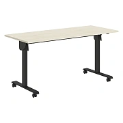 Стол складной CST 1565 Клен*/Черный 1550х650х750 IMAGO MOBILE LITE