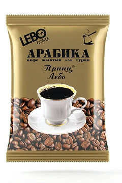 Кофе Lebo Принц Лебо молотый для турки, 100г