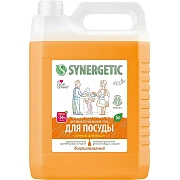 Средство для мытья посуды Synergetic Гипоаллерген//Антибакт Сочн Апел 5л