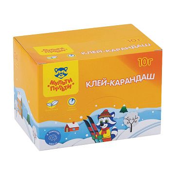 Клей-карандаш Мульти-Пульти, 10г, ПВП