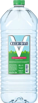 Вода Сенежская питьевая негазированная, 5л x 2 шт