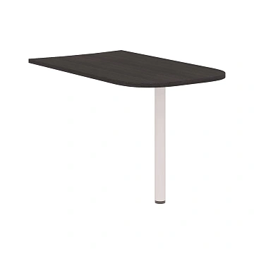 Брифинг - приставка XB 127 Дуб Юкон Модерн/Алюминий 1200х700х750 XTEN