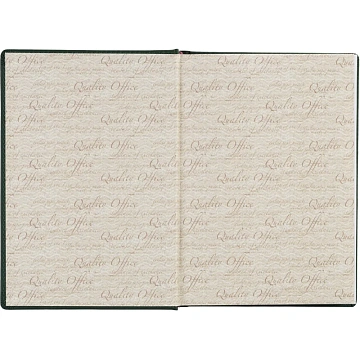 Ежедневник недатированный А5+ Velvet, темно-зеленый 3-115/24