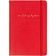 Ежедневник недатированный красный, А5, 140x200мм, 136 л. ATTACHE
