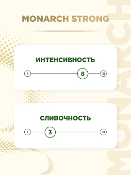 Напиток кофейный Monarch Strong 3в1 растворимый (13г x 50шт), 650г