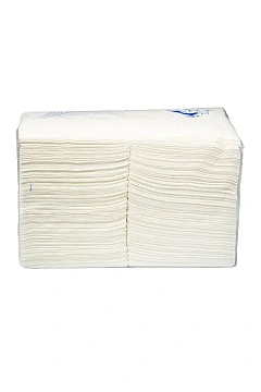 Салфетки сервировочные белые, 24х24см, 1 слой, 400шт