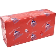 Салфетки сервировочные Roshy 33х33см, красные, 1 слой, 250шт