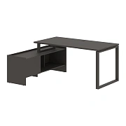 Стол с тумбой EQCT 17814 Мокко/Мокко 1760х1400х750 EDIS