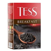 Чай Tess Breakfast листовой черный,100г 1401-15