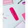 Маркер текстовыделитель Attache Palette 1-5мм розовый HL6010