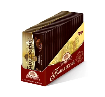 Шоколад Бабаевский горький 58.5% какао, 75г