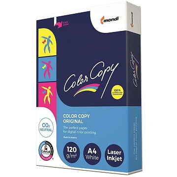 Бумага Color copy А4, 120г/м2, 250л., 161%