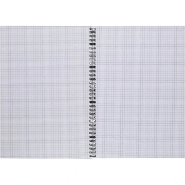 Бизнес-тетрадь А4,96л,обл.карт,греб,кл,Office Style,синяя