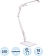 Светильник ARTSTYLE TL-402 LED 3 ур.ярк, подст+струбц белый