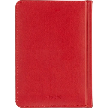 Ежедневник недатированный ATTACHE ClassicА6, 136л, красный