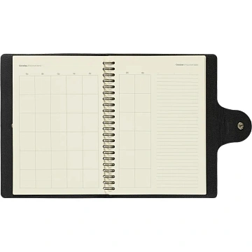 Ежедневник недатированный Fluid Attache Selection бирюз 140х200 мм,192с