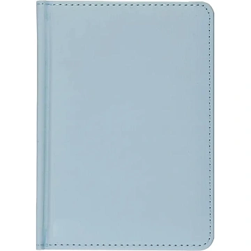 Ежедневник недатированный А6+ VELVET (ЗЕФИРНЫЙ ГОЛУБОЙ) 3-495/35