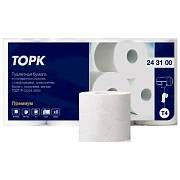 Бумага туалетная Tork/Tellus T4 3сл бел перф Премиум 15м94л 8рул/уп 243100
