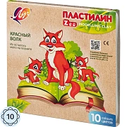 Пластилин классический Луч Zoo 10 цв 150 г, 29С 1721-08