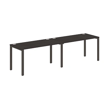 Стол 2-х местный XS6WST 2870 Дуб Юкон Модерн/Антрацит 2800х700х750 XTEN-S60