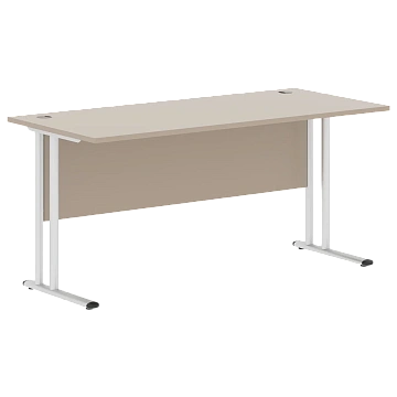 Стол письменный СП-4М Мокачино/серебро 1600х720х755 Imago M