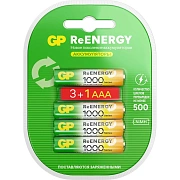Аккумулятор GP 950mAh AAA 100AAAHC3/1-2DECRC4/100AAAHC3/1RGY-2CRCB4 бл/4шт