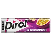 Жевательная резинка Dirol Маракуйя, без сахара, 14г