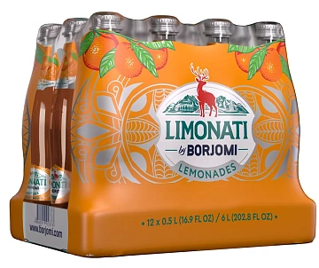 Напиток Borjomi Limonati Аджарский мандарин газированный, 500мл