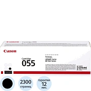 Картридж лазерный Canon 055 BK 3016C002/003 чер. для MF746Cx/LBP664Cx