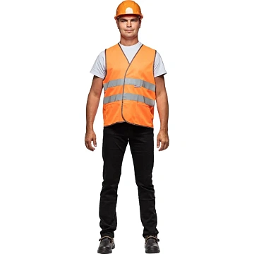 Жилет сигнальный Тип1Т, цв.оранж.(р.ХХХL/60-62)