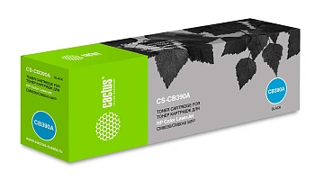 Картридж лазерный Cactus CS-CE390A, №90A, черный