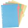 Разделитель листов 1-10, цв.карт.Attache,A4