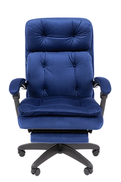 Кресло Chairman Home 442 Россия ткань Т-82 синий