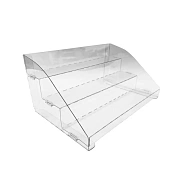 Подставка настольная горка Attache 140х300х190мм 3ступен,сборн,пэт ПЛ 22022