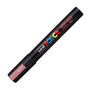 Маркер акриловый Uni Posca PC-5M красный металлик, 1.8 - 2.5 мм, круглый