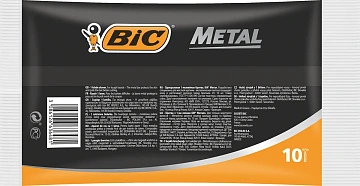 Станок для бритья BIC Metal, 10шт