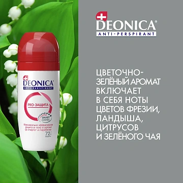 Антиперспирант Deonica Pro-Защита, 50мл