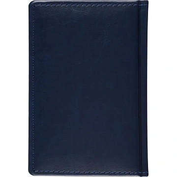 Ежедневник датированный 2026, синий,А6, 100х150 мм,336 стр,Agenda