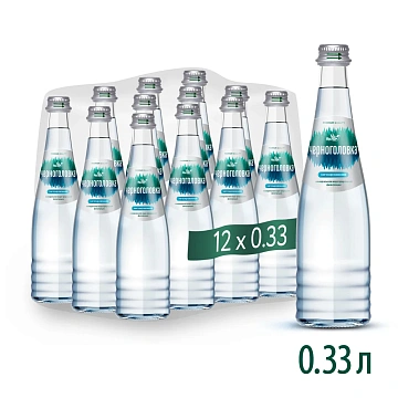 Вода Черноголовка питьевая негазированная, 330мл x 12 шт