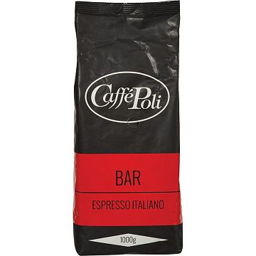 Кофе Caffe Poli Bar в зернах, 1 кг.