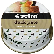 Паштет Мясные консервы Setra HALAL утиный, 100г