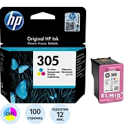 Картридж струйный HP 305 3YM60AE CMY для DJ 2320/2710/2720