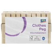 aro Прищепки декоративные деревянные, 50шт